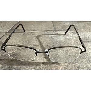 Success SS-361 Antique Brown Half Rim Flex Eyeglasses Frame 49-18-135-35mm G17